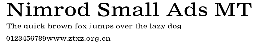 Nimrod Small Ads MT.ttf