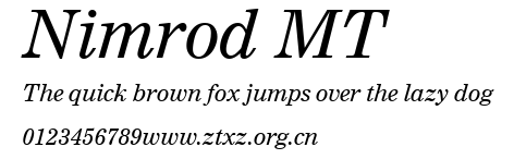 Nimrod MT.ttf