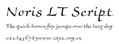 Noris LT Script.ttf