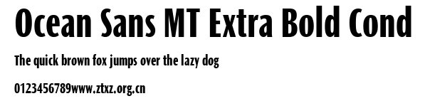 Ocean Sans MT Extra Bold Cond.ttf