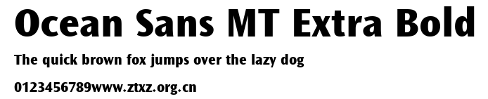 Ocean Sans MT Extra Bold.ttf