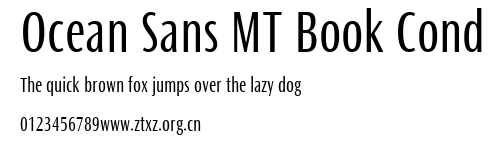 Ocean Sans MT Book Cond.ttf