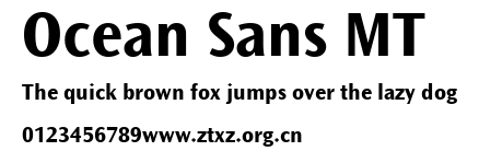 Ocean Sans MT.ttf