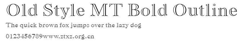 Old Style MT Bold Outline.ttf