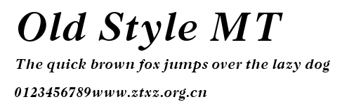 Old Style MT.ttf