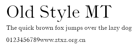 Old Style MT.ttf