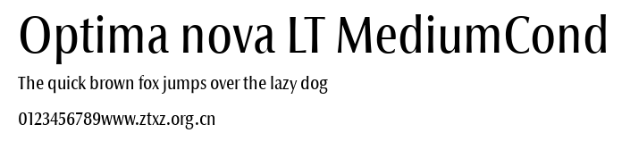 Optima nova LT MediumCond.ttf