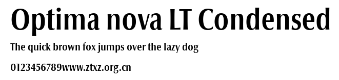 Optima nova LT Condensed.ttf