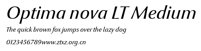 Optima nova LT Medium.ttf