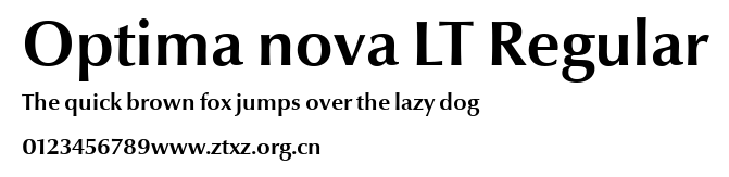 Optima nova LT Regular.ttf