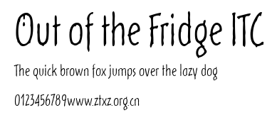 Out of the Fridge ITC.ttf