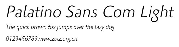 Palatino Sans Com Light.ttf