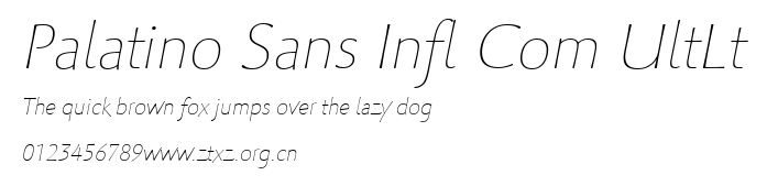 Palatino Sans Infl Com UltLt.ttf