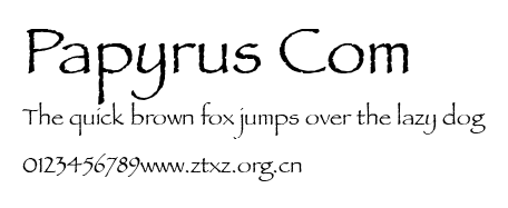 Papyrus Com.ttf