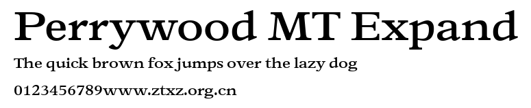 Perrywood MT Expand.ttf