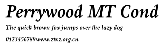 Perrywood MT Cond.ttf