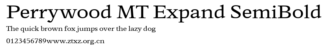 Perrywood MT Expand SemiBold.ttf