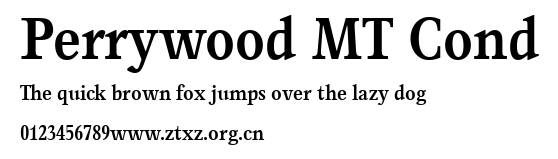 Perrywood MT Cond.ttf