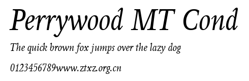 Perrywood MT Cond.ttf