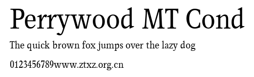 Perrywood MT Cond.ttf