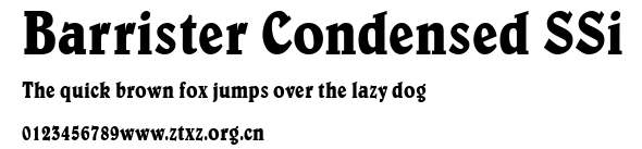 Barrister Condensed SSi.ttf