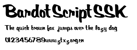 BardotScriptSSK.ttf