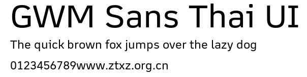 GWM Sans Thai UI.otf