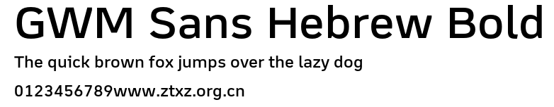 GWM Sans Hebrew Bold.otf