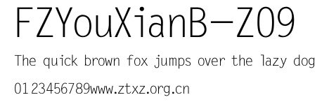 FZYouXianB-Z09.TTF