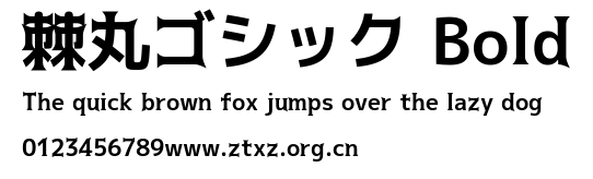 棘丸ゴシック Bold.ttf