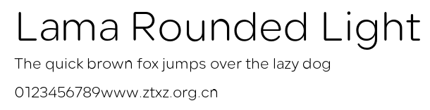 Lama Rounded Light.otf