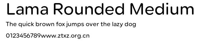 Lama Rounded Medium.otf