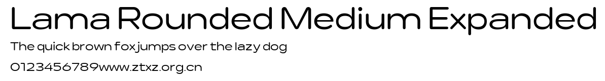 Lama Rounded Medium Expanded.ttf