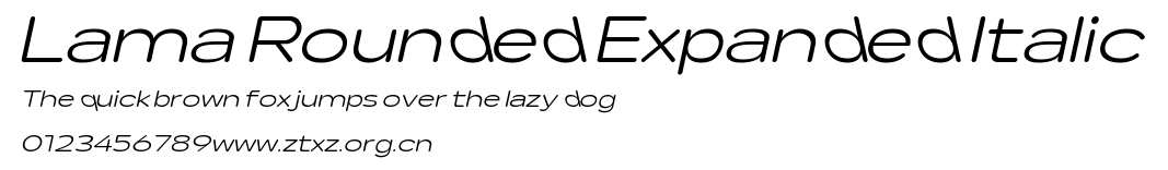 Lama Rounded Expanded Italic.ttf