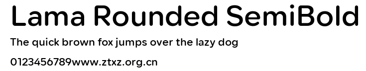Lama Rounded SemiBold.ttf
