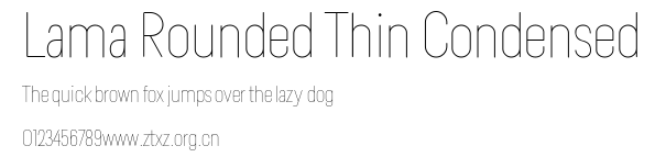 Lama Rounded Thin Condensed.ttf