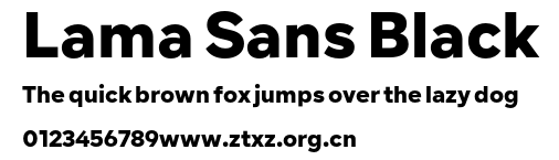 Lama Sans Black.otf