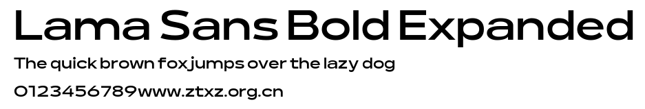 Lama Sans Bold Expanded.ttf