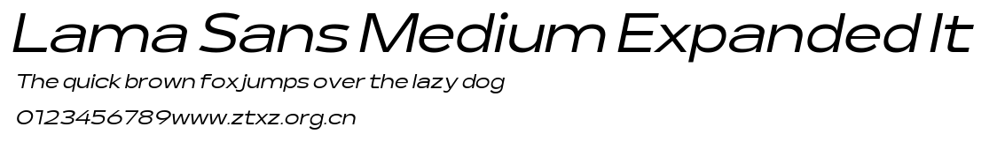 Lama Sans Medium Expanded It.ttf