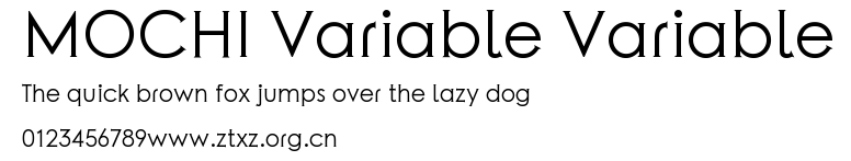 MOCHI Variable Variable.ttf