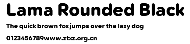 Lama Rounded Black.otf