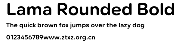 Lama Rounded Bold.otf