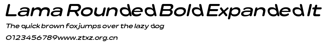 Lama Rounded Bold Expanded It.ttf