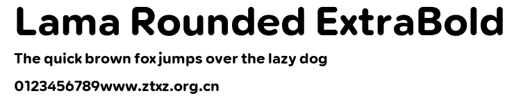 Lama Rounded ExtraBold.ttf