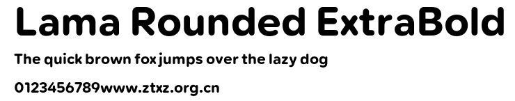 Lama Rounded ExtraBold.otf