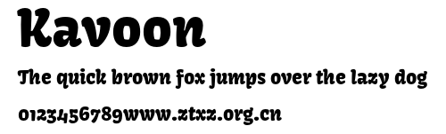 Kavoon.otf
