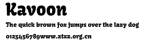Kavoon.ttf