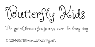 Butterfly Kids.ttf