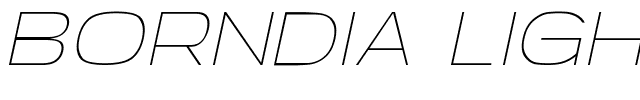 Borndia Light Italic.ttf