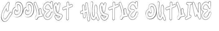 Coolest Hustle Outline.ttf